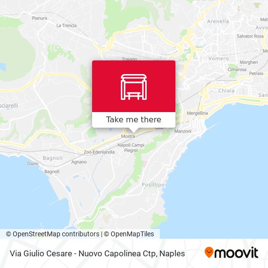 Via Giulio Cesare - Nuovo Capolinea Ctp map