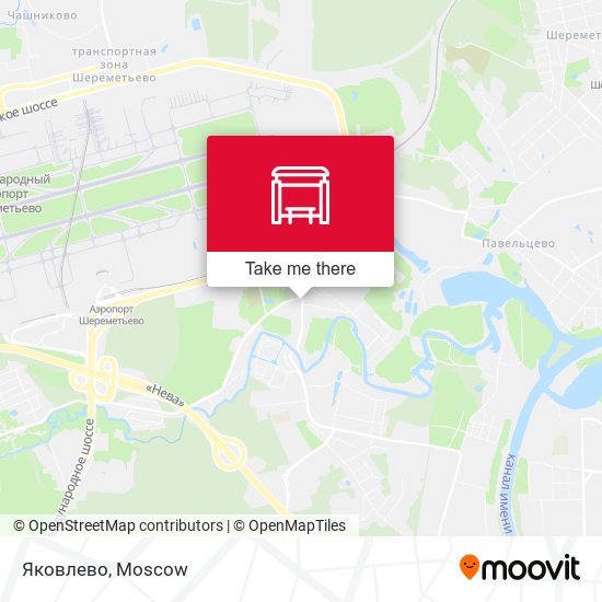Яковлево map