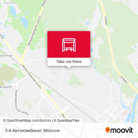 3-й Автокомбинат map