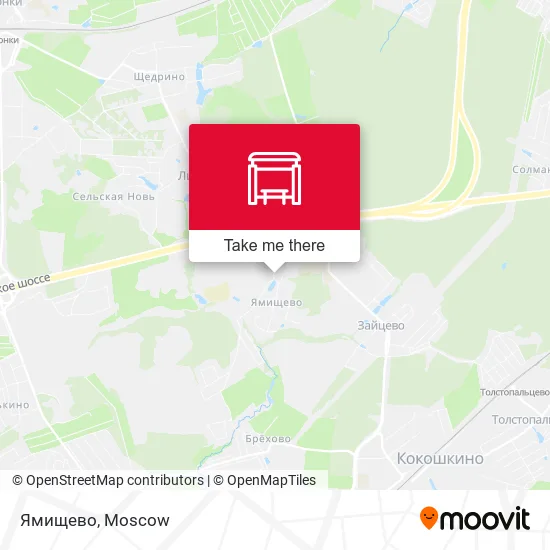 Ямищево map
