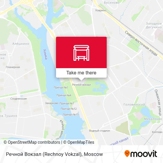 Речной Вокзал (Rechnoy Vokzal) map