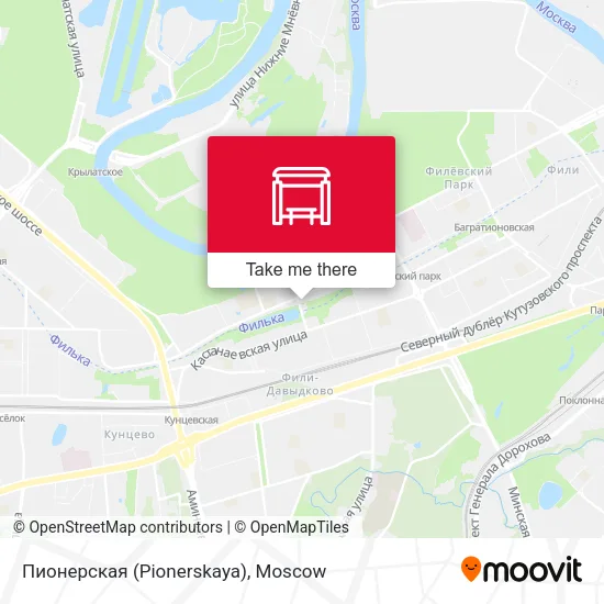 Пионерская (Pionerskaya) map