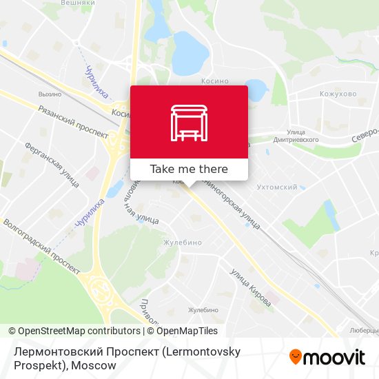 Лермонтовский Проспект (Lermontovsky Prospekt) map