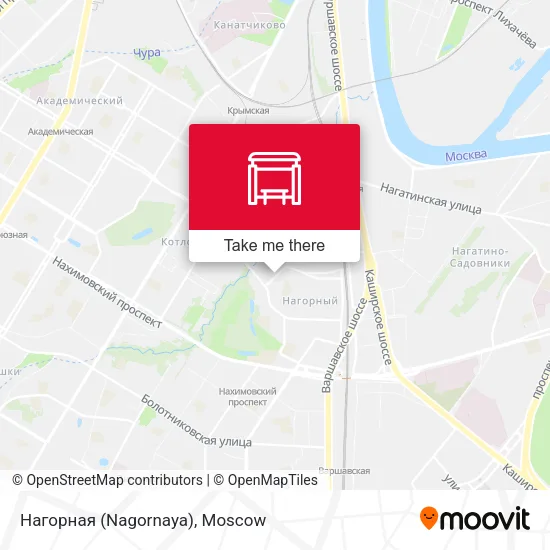 Нагорная (Nagornaya) map