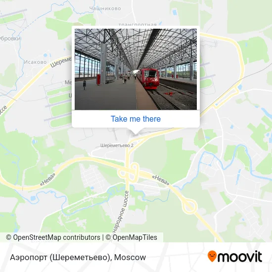 Аэропорт (Шереметьево) map