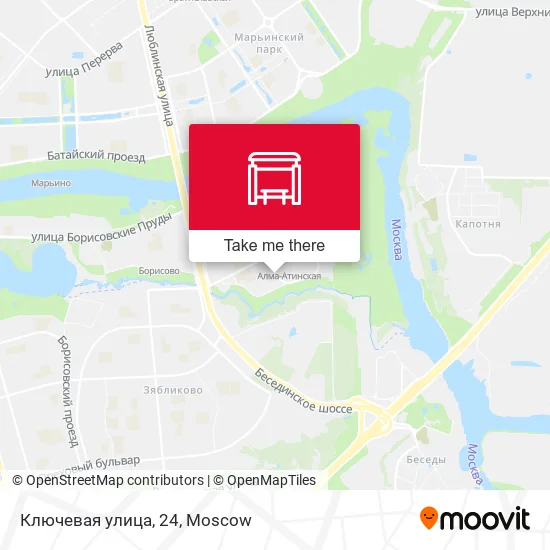 Ключевая улица, 24 map