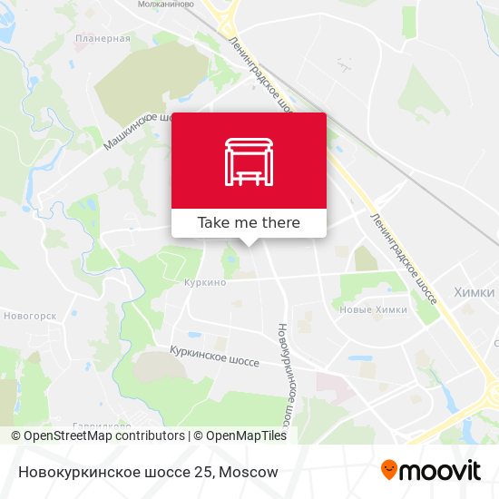 Новокуркинское шоссе 25 map
