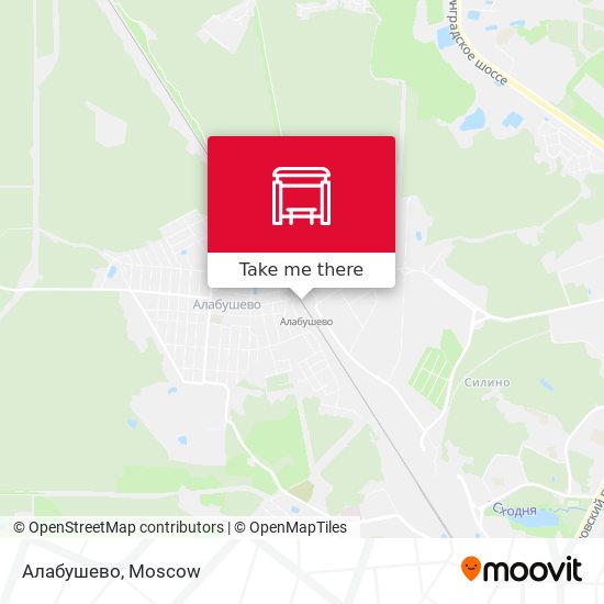 Алабушево map
