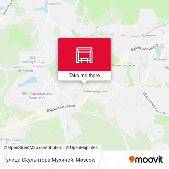 улица Скульптора Мухиной map