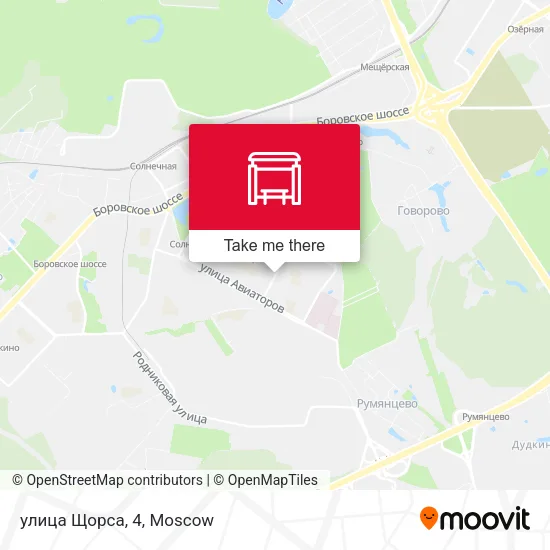 улица Щорса, 4 map