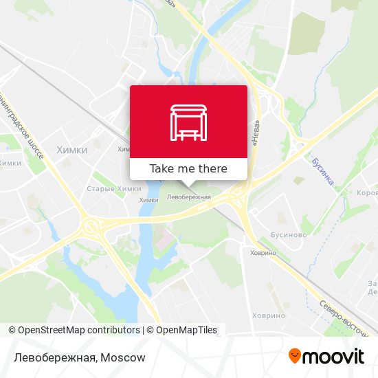 Левобережная map