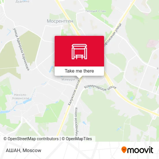 АШАН map