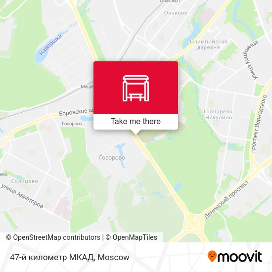 47-й километр МКАД map
