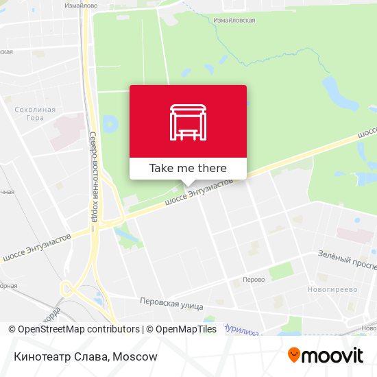 Кинотеатр Слава map