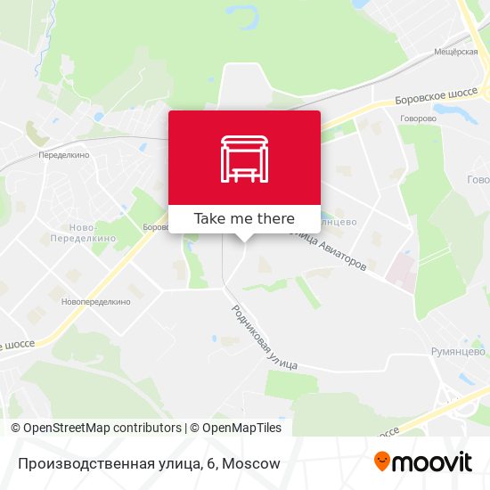 Производственная улица, 6 map