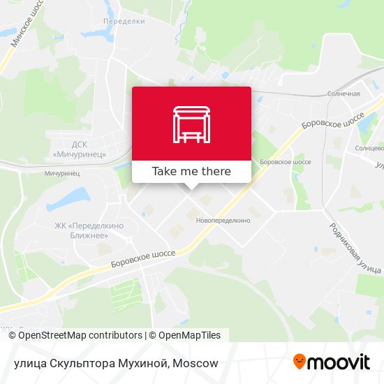 улица Скульптора Мухиной map