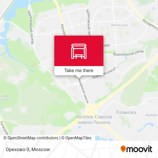 Орехово-3 map