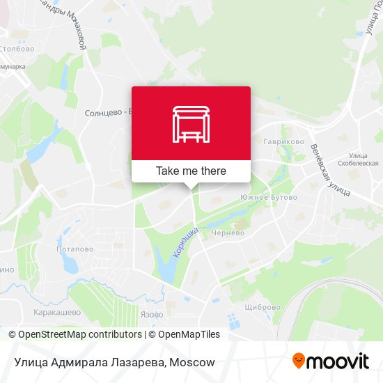Улица Адмирала Лазарева map