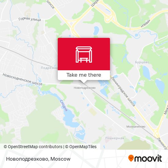 Новоподрезково map