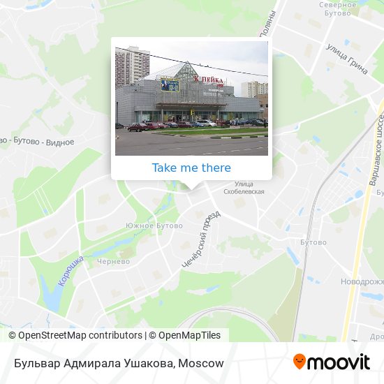 Бульвар Адмирала Ушакова map