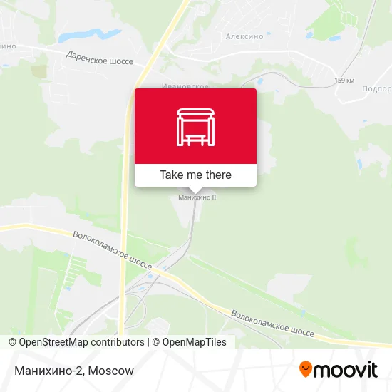 Манихино-2 map