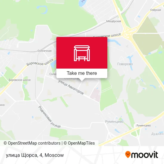улица Щорса, 4 map