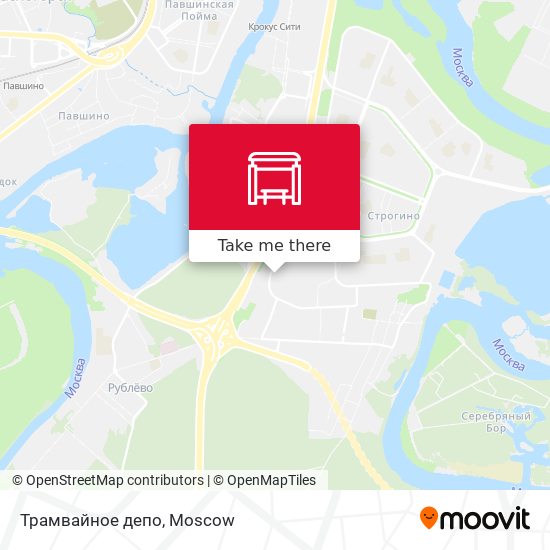 Трамвайное депо map