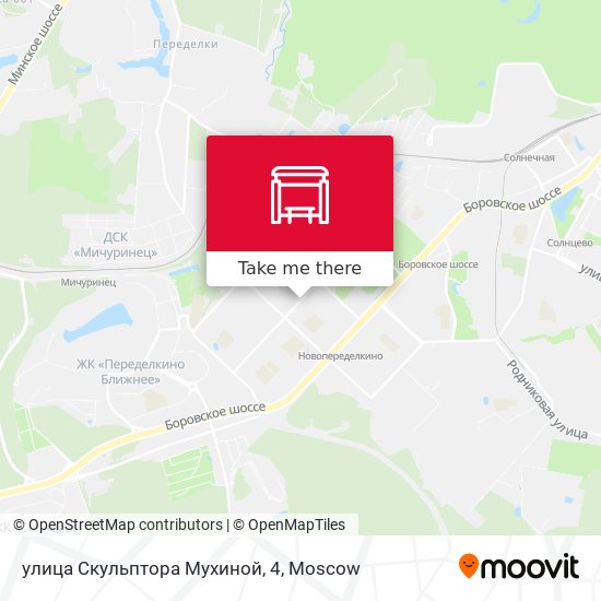 улица Скульптора Мухиной, 4 map
