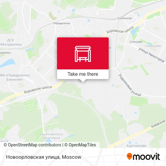 Новоорловская улица map