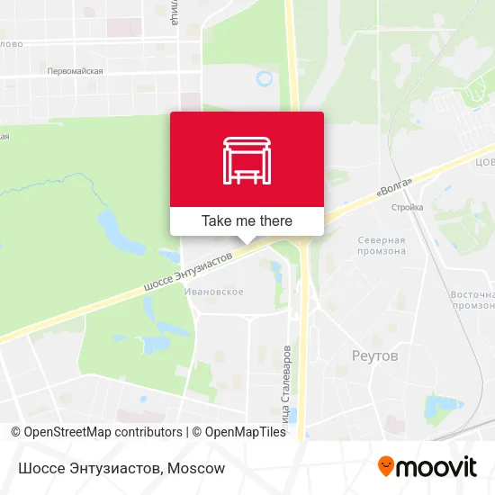 Шоссе Энтузиастов map