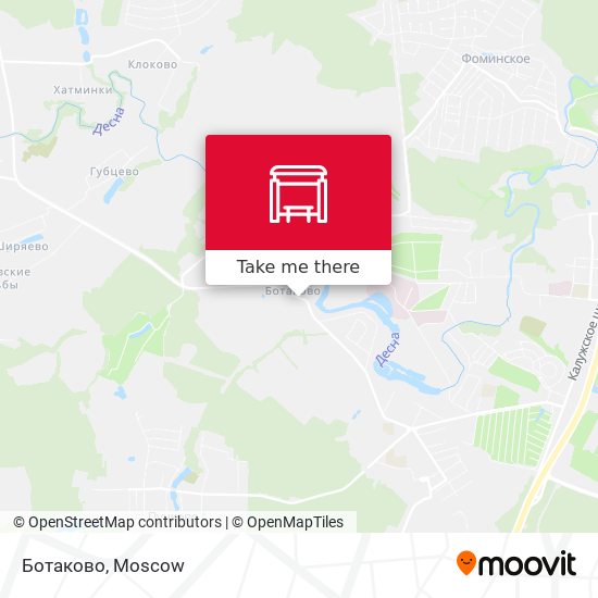 Ботаково map
