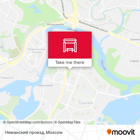 Неманский проезд map