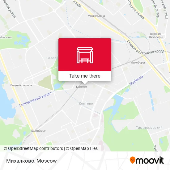 Михалково map