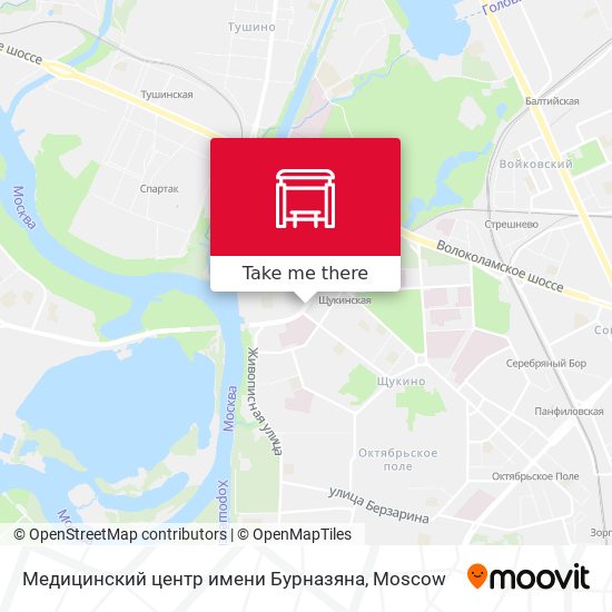 Медицинский центр имени Бурназяна map