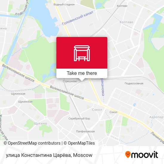 улица Константина Царёва map