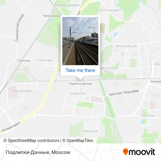 Подлипки-Дачные map