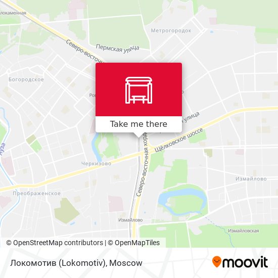 Локомотив (Lokomotiv) map