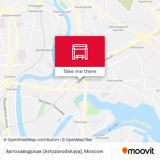 Автозаводская (Avtozavodskaya) map