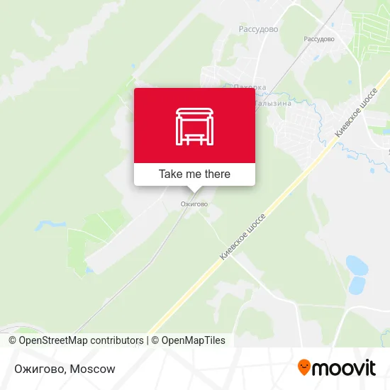 Ожигово map