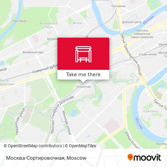Москва-Сортировочная map