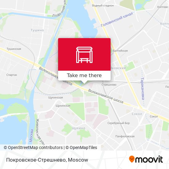 Покровское-Стрешнево map