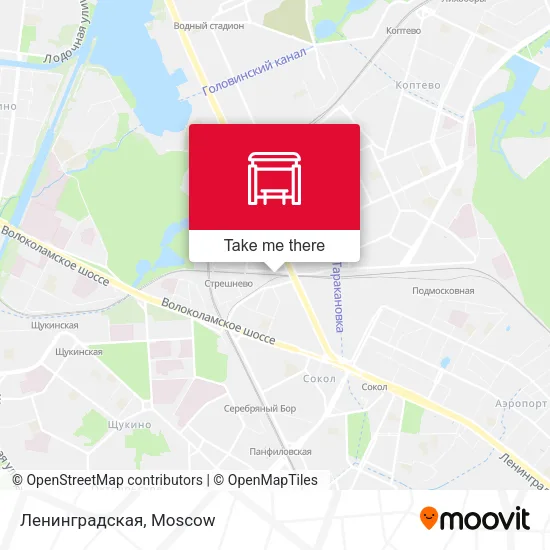 Ленинградская map