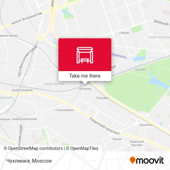 Чухлинка map