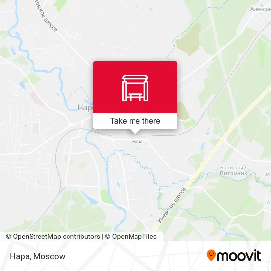Нара map
