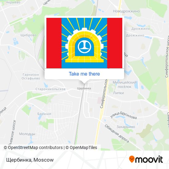 Щербинка map