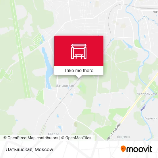 Латышская map