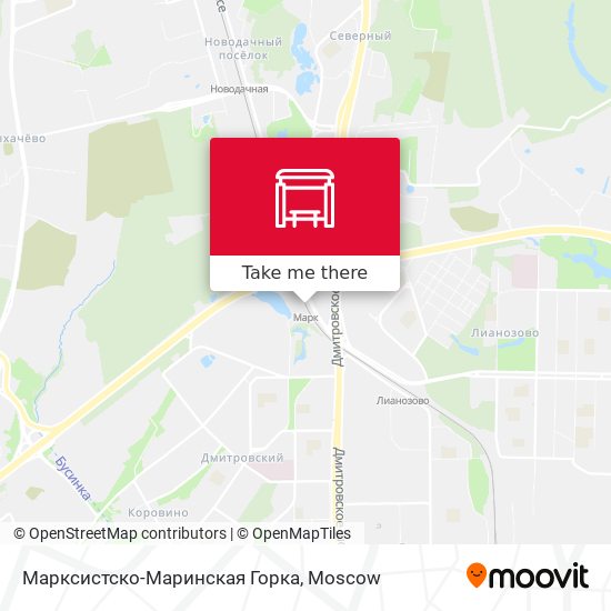 Марксистско-Маринская Горка map