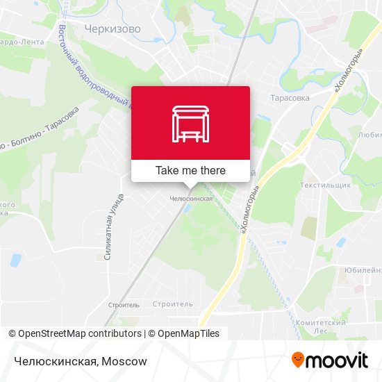 Челюскинская map