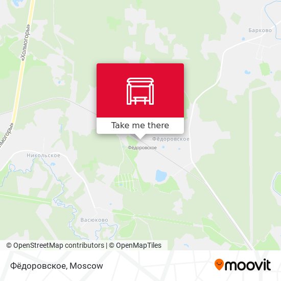 Фёдоровское map