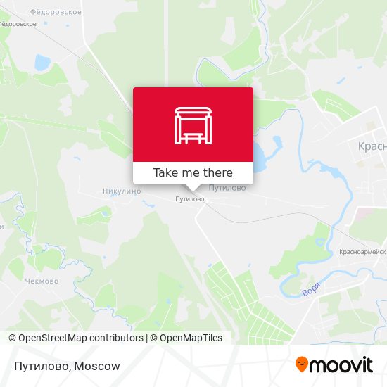Путилово map